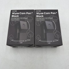 Lot Of Two Wyze Cam Pan v3 Indoor/Outdoor IP65 1080P 360° Pan/Tilt/Zoom Wi-Fi