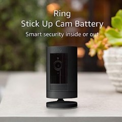 NEW Ring – Stick Up Indoor Outdoor Wireless Battery HD Security Camera – Black