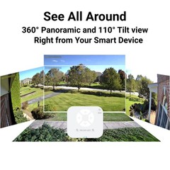 24/7 Recording Solar Floodlight Security Camera Wireless Outdoor, Motion-Acti…