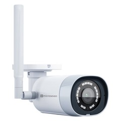 4Microseven 4K/8MP Ultra HD Dua WiFi 2.4/5GHz IP Camera 2 Two-Way Audio 256GB SD