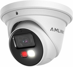 AMLINK 5MP AI PoE Outdoor Security Turret IP Camera – White (AL5M-T5171EW)