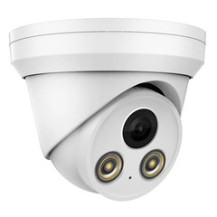 VIKYLIN 8MP Turret Security Camera 24*7 FullColor Night Vision White/Black Color