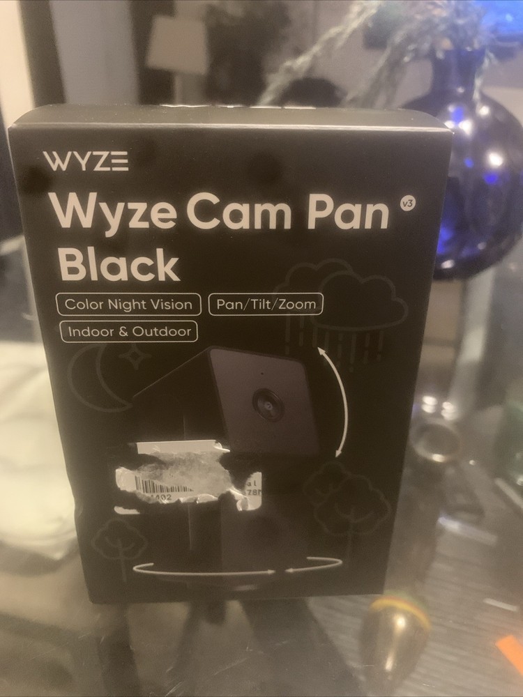 ✅ Wyze Cam Pan v3 Indoor/Outdoor Wifi 1080p Pan/Tilt/Zoom Security Camera Black✅