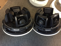 Lot of 2Wisenet Network Camera 1x PNM-9080VQN & 1x PMN-9081VQN tested 30 day wty