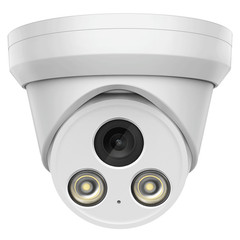 VIKYLIN 8MP Turret Security Camera 24*7 FullColor Night Vision White/Black Color