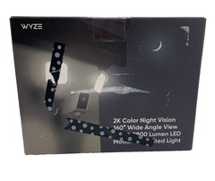 Wyze Cam Floodlight V2, Motion-activated, Hardwired, White, WYZECFL2