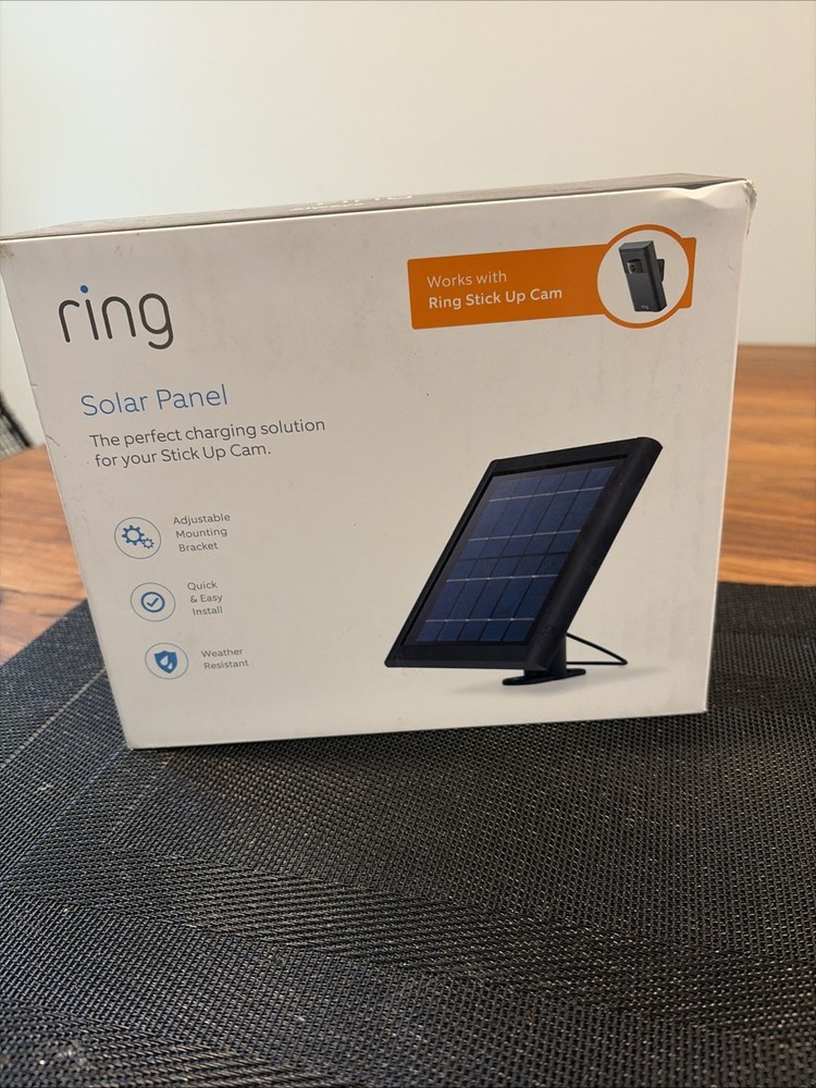 Ring Camera Solar Panel Charger for Ring Stick Up Cam