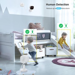 JENNOV 3MP Indoor/Outdoor IP Security Camera Wifi Color Night Vision 2Way Audio