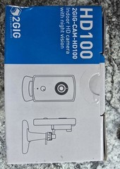 2Gig 2GIG-CAM-HD100 1MP Wireless Indoor Cube IP Security Camera Brand New 3 left