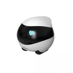EBO SE 1080P Full HD Movable Indoor Wifi Camera Robot White, with 2 Way Voice an