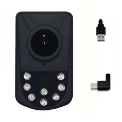 External USB-C Camera with Infrared Night Vision Lights for Android