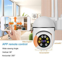 4PCS Camaras De Seguridad Para 360 5G WIFI Inalambrica Con Vision Nocturna Audio