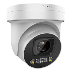 VIKYLIN 8MP 4K 5X ZOOM PTZ Turret Camera Dual Light Color IR Vision MIC Speaker
