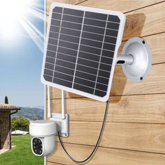 Camera Solar Panel 20w 5V IP68 Waterproof High Efficiency Camera Monocrystalline