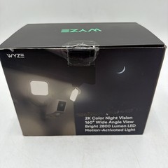 Wyze Cam Floodlight V2 Motion-Activated 2K HD Color Night Vision Camera
