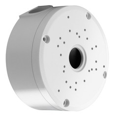 New White Junction PC Box CCTV Bullet Dome Camera Wall Mount Bracket
