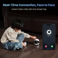 OPEN BOX Enabot EBO Air 2 Plus Companion Robot, AI-Powered Smart Security Camera