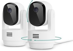 Arlo Essential Indoor Pan Tilt Security Camera 2K (2025 Release) -2 Cam Set NOB