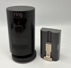 Ring Stick Up Cam Battery HD Security Camera (3rd Gen)(5UM7E5) – Black