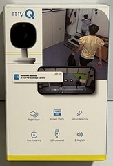 Chamberlain myQ Smart Indoor Home Camera MYQ-C13AXXW Full HD 1080p NEW