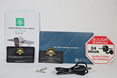 S60 Outdoor Wireless Solar Security Camera – WiFi | Pan Tilt | Night Vision