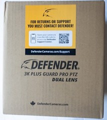 Defender Duo 1 Lens Cam 32GB, Brand New-Open Box!