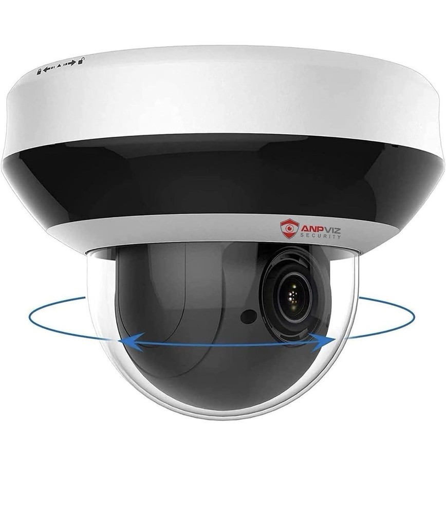 Anpviz 4MP PoE PTZ IP Camera with 4X Optical Zoom, 2560×1440@30fps, H.265+ Do…