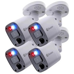 Swann 4K Add-On DVR Bullet Security Camera System 4pcs/lot