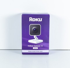Roku Smart Home Indoor Camera SE Wi-Fi Security Camera Wired – open box