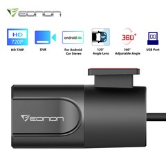 Front A100 USB Type Car Dash CAM Dashcam for EONON Android Unit w/ DVR Camera W