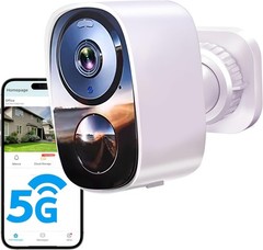 AI Motion Detection 2K Security Cameras with Spotlight Alarm