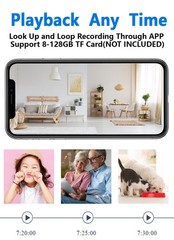 Mini Cámara Oculta Espía 4k Ultra Hd Wifi Niñera Inalámbrica Camara Espia 2025