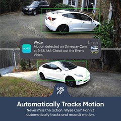 ✅ Wyze – Cam Pan v3 Indoor/Outdoor 1080p Pan/Tilt/Zoom Camera – Lot of 2pcs ✅