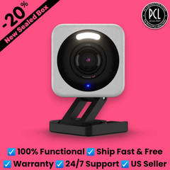 ✅ Wyze Cam V4 2.5k QHD Resolution Wired Color Night Vision Camera – Grey ✅