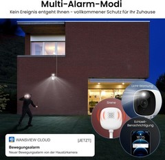 AOQEE C1 | 2K Indoor Outdoor Security Camera | IP65 | WiFi | Android | IOS