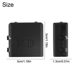 HD Mini Camera Motion Detection Night Vision Card Recording Home Security Cam