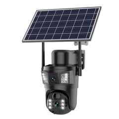 4MP Solar Battery Powered Wireless WiFi Outdoor Pan/Tilt Home Security Camera