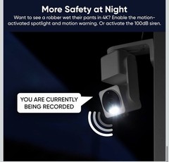 Wyze Cam v4 2.5K Wired Camera Color Night Vision Indoor/Outdoor Sealed
