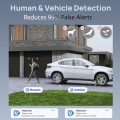 Vikylin 5MP IP Camera IR 30m Night Vision POE w/ MIC Security Outdoor IP67 H265+