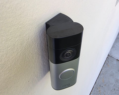 Ring Wired Doorbell Plus 2nd Gen Retinal 2K Wedge Angle Mount Bracket 15-90 Deg
