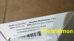 NEW WYZE CAM PAN V3 SECURITY CAMERA IP65 1080p TILT ZOOM Wi-Fi WYZECPAN3 PTZ