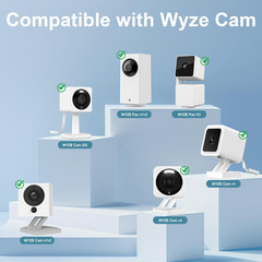 20Ft/6M Outdoor Power Adapter Compatible with Wyze Cam V4/V3,Duo Cam Pan,Wyze Pa