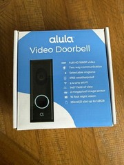 ALULA Video Doorbell Camera CAM-DB-JS1 new unit