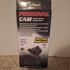 One Tekno Personal Cam 1x1x1 Inch Motion Activated Full HD 720P Security Camera