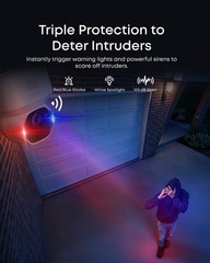 eufy SoloCam E42 4K Security Wireless Outdoor Solar Powered AI Motion Tracking