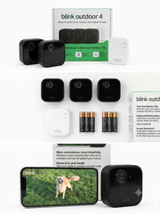2023 Blink-Outdoor 4 (4th Gen) Add-On Wireless Security Cam – Black (B0B1N7LJD3)