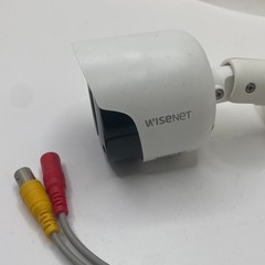 Wisenet SDC-89445BF Bullet White Camera Digital Color BNC DC 12V