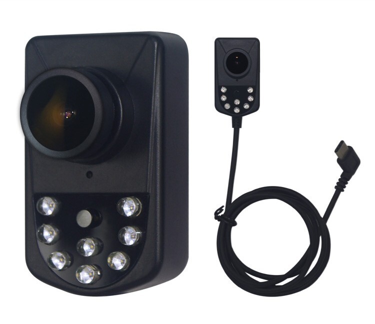 External USB-C Camera with Infrared Night Vision Lights for Android