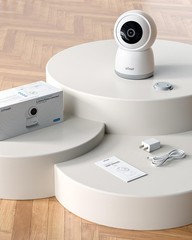 2PCS ieGeek 5G&2.4G WiFi Security Camera,indoor Baby Monitor Pet Cameras Dog Cam