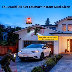 All-in-One Outdoor Security Camera with HD Video, Alerts & Easy Installation